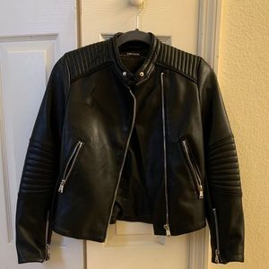 Faux leather